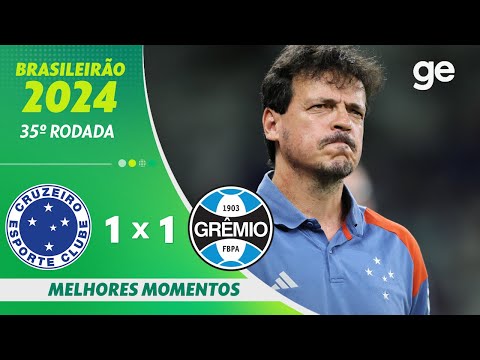 Gols e lances de Cruzeiro x Grêmio