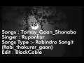 Tomay Gaan Shonabo By Rupankar Bangla Art Flim Song
