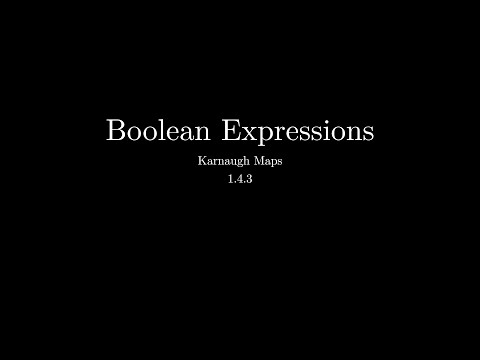 OCR A Level Computer Science - Karnaugh Maps