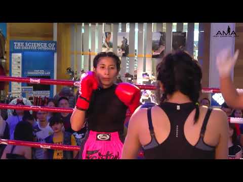 AMA11: Final Battle: Female below 52kg Final Mariam Natasha VS Vanessa Chin