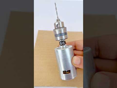 Powerful Drilling machine . Dc motor. #project #diy #motor