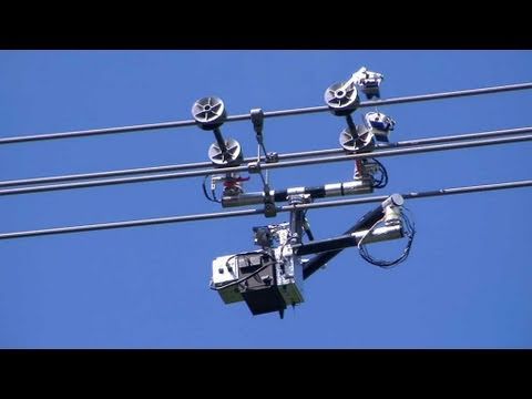 Expliner Robot - High Voltage Transmission Line Inspection Robot