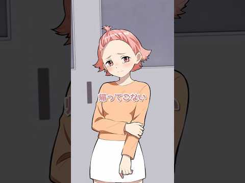 “お母さんの字を真似してる”と頭上に出た女の子 #shorts