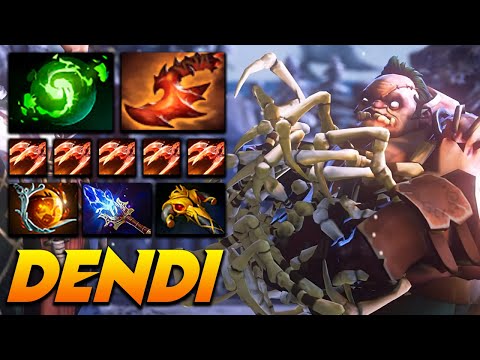 Dendi Pudge Superstar Butcher - Dota 2 Pro Gameplay [Watch & Learn]