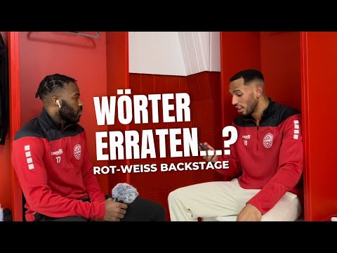 Rot-Weiss Backstage - 15. Folge / Wörter erraten?!