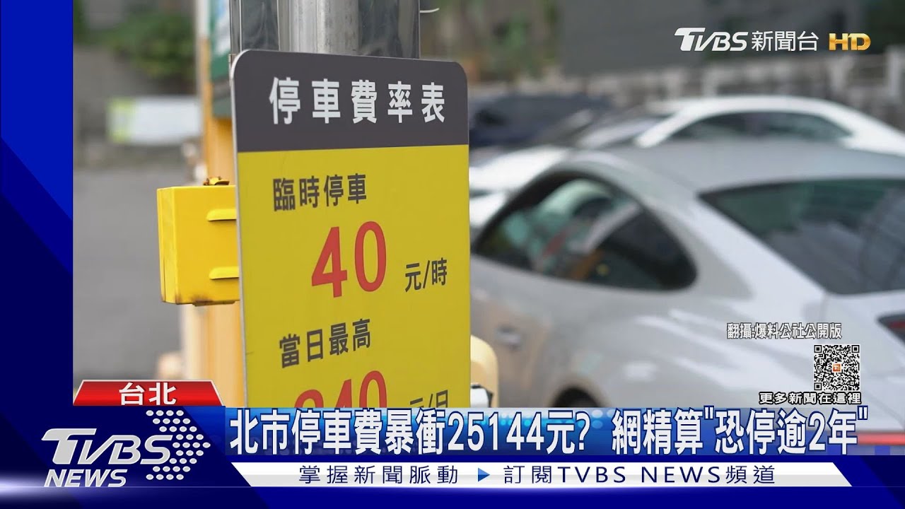 好貴!大安區停車「半小時70元」 網:還有更貴