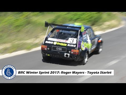 Roger Mayers - Toyota Starlet (BRC Winter Sprint 2017)