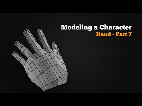 Modeling a Character in Maya - part 7 of 10