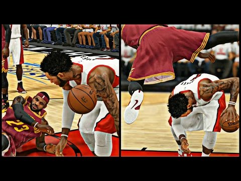 NBA 2K15 MyCAREER Playoffs - CFG4 | LeBron And Cam Playing Tooooo Physical ! | StaxMontana