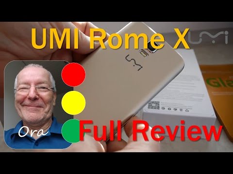 UMi Rome X 3G Quad Core Low Budget Smartphone 60€ - Full Review