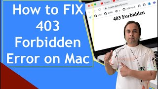 How to FIX 403 Forbidden Error on Safari Mac