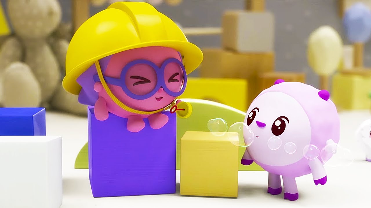 Малышарики Маленькие строители Обучающие мультфильмы для детей