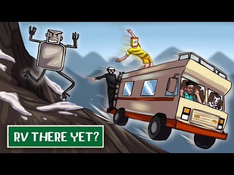 СПУСК С ГОРЫ НА МАКСИМАЛЬНОЙ СКОРОСТИ, РОБОТЫ, ВЗРЫВЫ И ЗАБАВНЫЙ ФИНАЛ В RV THERE YET