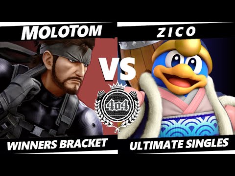 4o4 Smash Night 71 - EVC| Molotom (Snake) vs GUMP2|RNBW| Z I C O (King Dedede) - Winners Round 2
