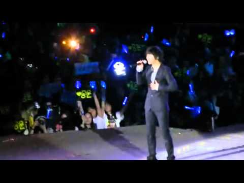 [Fancam]111004 Super Junior KRY NANJING con - YeSung SOLO