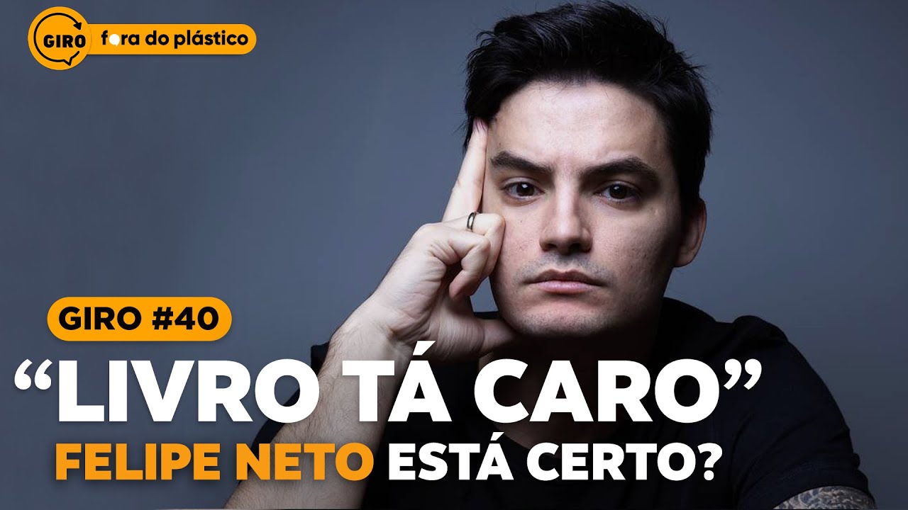 FELIPE NETO PALPITA SOBRE PREÇO DOS LIVROS, ANÚNCIO EXCLUSIVO DE MANGÁ E OS WEBTOONS SÃO O FUTURO?