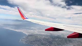 Southwest B737-700 Pushback, Taxi, and Takeoff Los Angeles