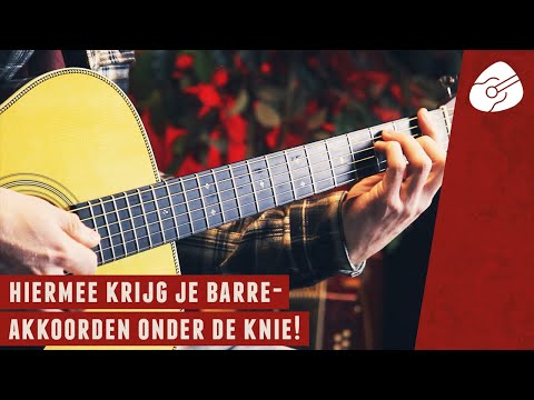 De beste OEFENING voor BARRÉ-AKKOORDEN!