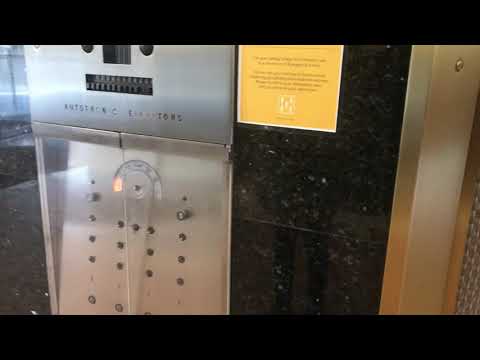 Vintage 1957 Otis TOUCH SENSITIVE Autotronic Elevators @ 621 17th St - Downtown Denver CO