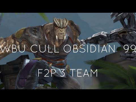 WBU CULL OBSIDIAN 99 F2P 3 TEAM - Marvel Future Fight -