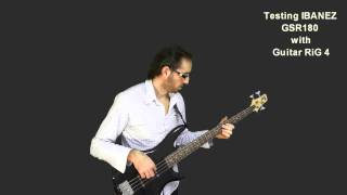 Video thumbnail for IBANEZ GSR 180 by Ioannidis Andreas