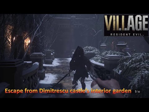 [*/\*] Resident Evil Village - Escape from Dimitrescu castle's courtyard