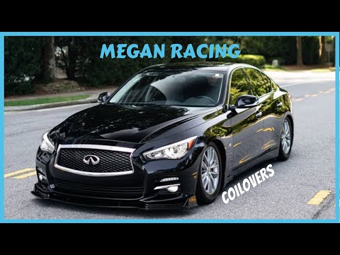 Infiniti Q50 Coilovers install | Megan Racing coilovers | How to install on a Q50