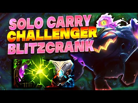 #1 Blitzcrank | INFORMATIVE CHALLENGER BLITZCRANK GAME! MVP! - League of Legends
