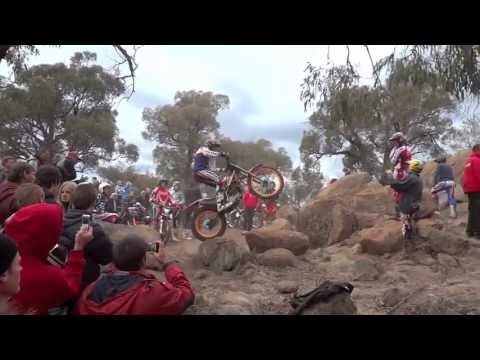 Trials - Pol Tarres training in Australia with Toni Bou