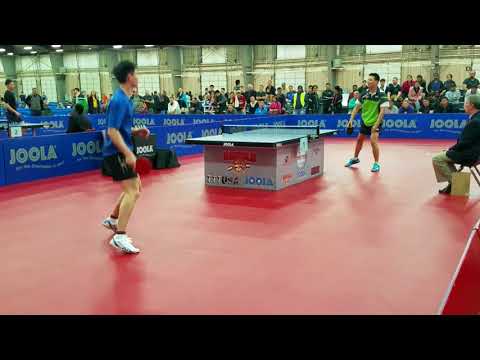 Jinbao Ma (2729) vs Mingwei Ju (2708) - Open Singles Final