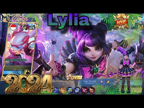 BEST 4 HIT BUILD FOR Lylia 2024 GAMEPLAY /