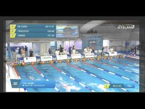 Eliminatorie 3 dei 100 Farfalla Juniores Maschi - 17 Memorial Chiara Giavi