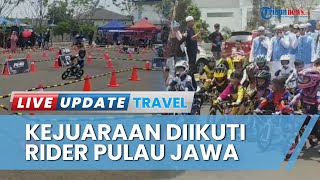 Keseruan Kejuaraan Pushbike King of Borneo di Banjarmasin Diikuti 250 Rider dari Berbagai Daerah