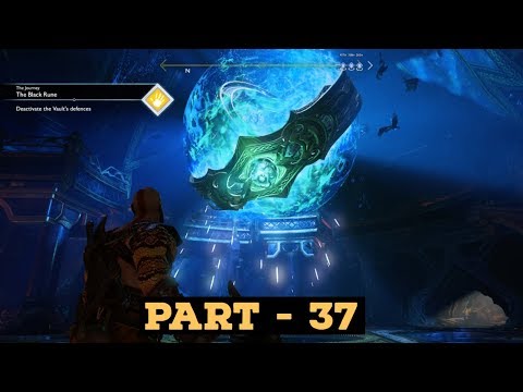 GOD OF WAR Walkthrough Gameplay Part 37 - THE BLACK RUNE (TYR'S VAULT) | (GOD OF WAR - 4)