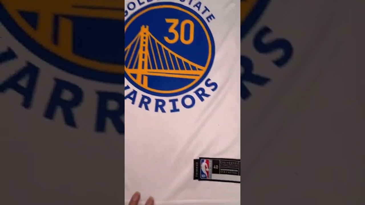 Camiseta da NBA Golden state warriors (umboxing)