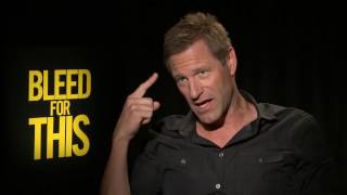 BLEED FOR THIS: Backstage with Aaron Eckhart