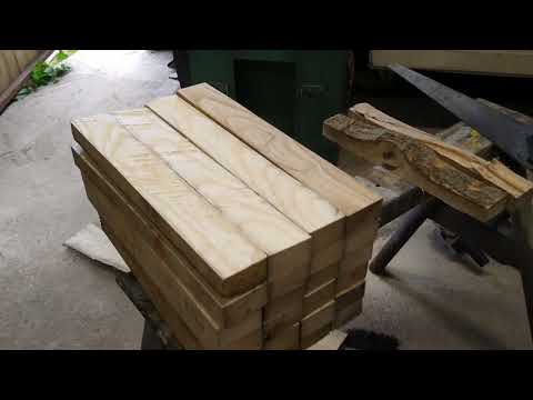 Making a start on some Ash axe handles.