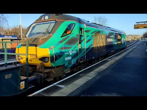 Direct Rail Services 68003+68006 6C51 0C52 Bare Lane 04012022