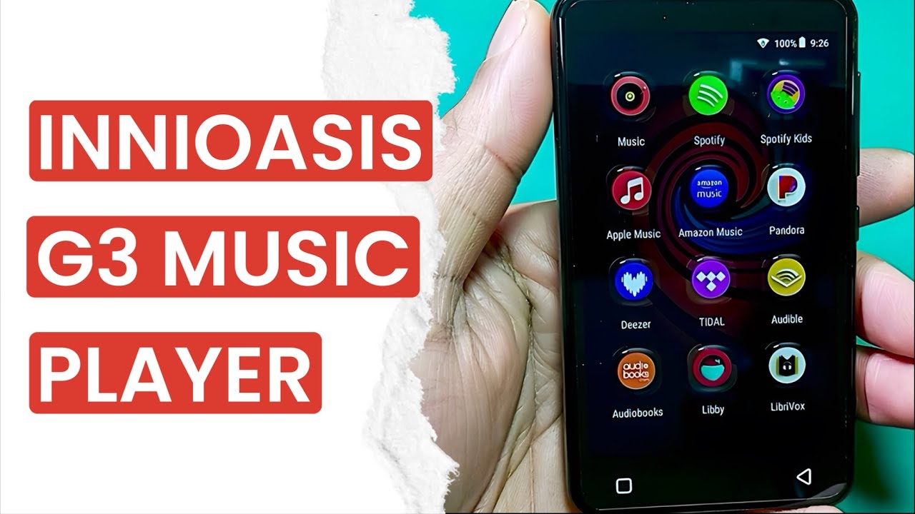 Innioasis G3 Digital Music Player