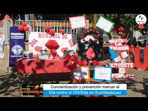 Concientización y prevención fue el mensaje en el día contra el VIH/Sida