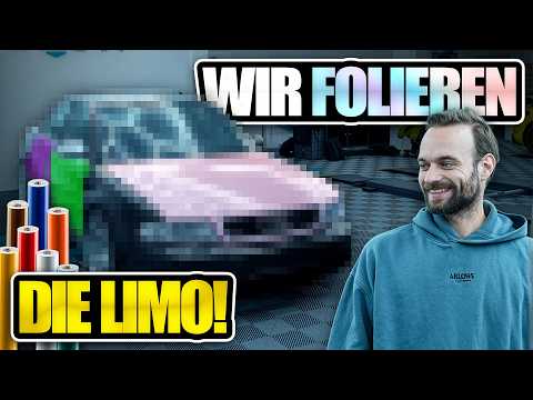 Die RS4 Limo wird foliert! 😳