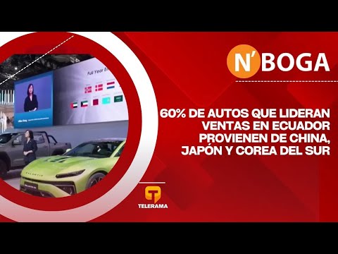 60% de autos que lideran ventas en Ecuador provienen de China, Japón y Corea del Sur