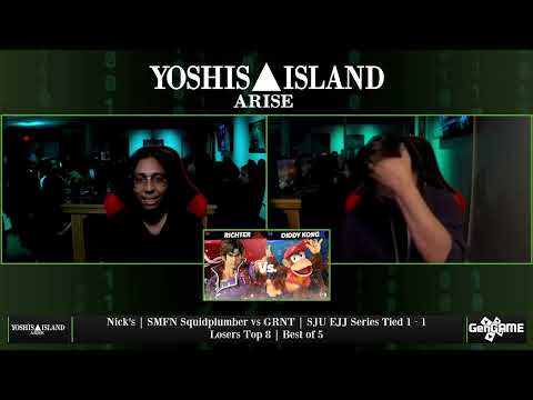 Squidplumber (Richter) vs EJJ (Diddy Kong) | Yoshi's: Arise Losers Top 8