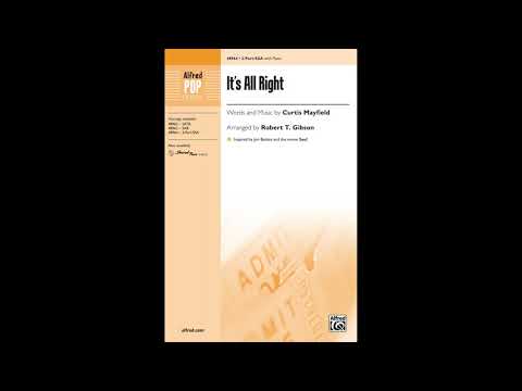 It's All Right (2-Part/SSA), arr. Robert T. Gibson – Score & Sound