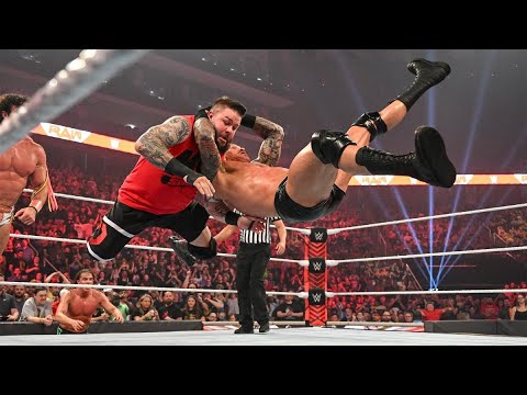 RK-Bro Ezekiel & Cody Rhodes vs Seth Rollins Kevin Owens & The Usos - WWE Raw 4/25/22 (Full Match)