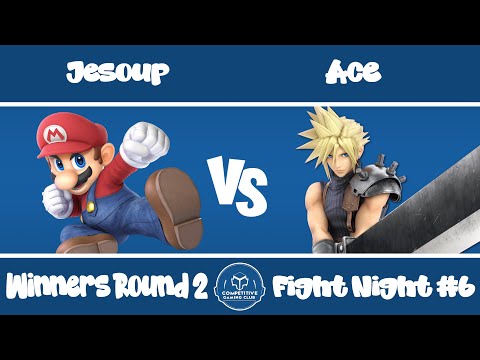 Fight Night @ UIC #6 - Jesoup (Mario) Vs. Ace (Cloud) - Winners Round 2