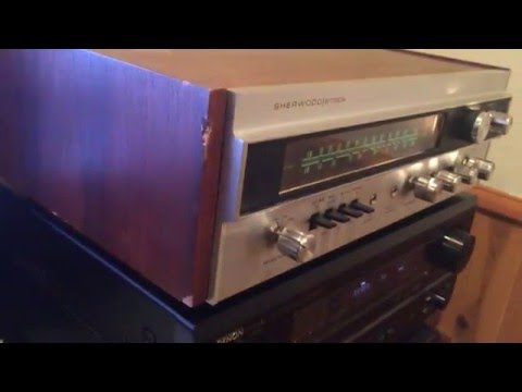 1970 Sherwood S-7100A AM/FM Stereo Receiver walkthrough