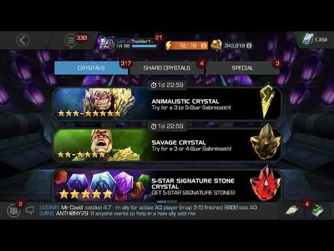 Mcoc 4th of July legendary crystal opening
