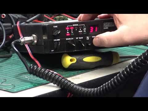 Amstrad CB901 UK CB27/81 CB radio (mobile) - On The Air Test (Hong Kong genuine version)