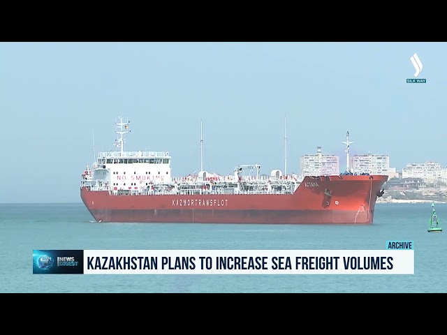 Kazakistan’da deniz yük taşımacılığının hacmi artırılacak